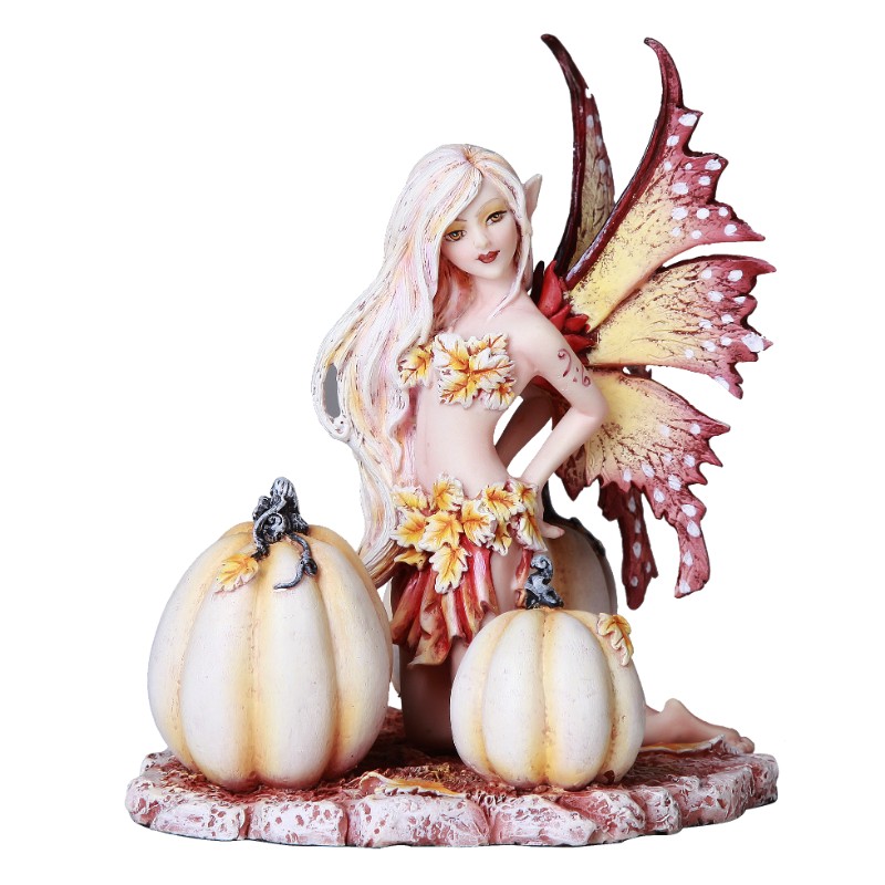 12169 White Pumpkin Fairy