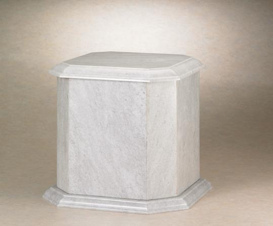 NM30418 Steadfast Natural Marble Urn