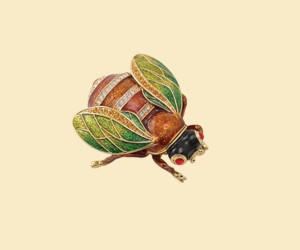 3336 Honey Bee Jeweled Box