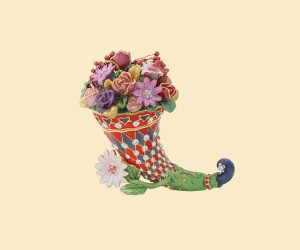 3347 Floral Jeweled Box