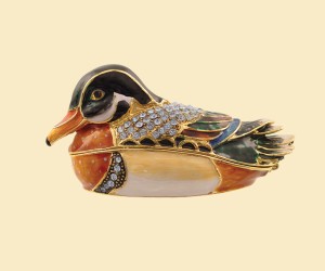 3371 Duck Jeweled Box