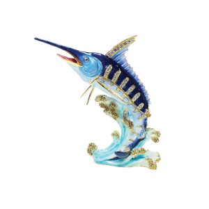3387 Swordfish Jeweled Box
