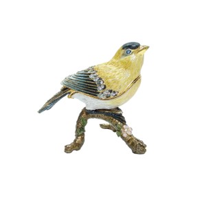 3391 Canary Jeweled Box