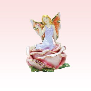 3399 Rose Fairy Jeweled Box