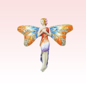 3406 Dragonfly Fairy Jeweled Box
