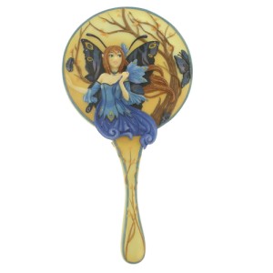3493 Peacock Fairy Hand Mirror