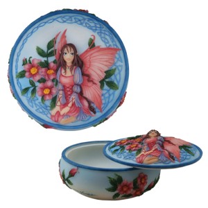 3514 Celtic Rose Jewelry Box