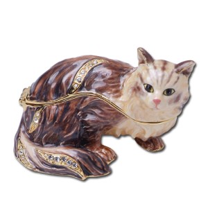 3601 Cat Jewelry Box