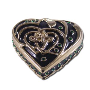 3603 Heart Celtic Jewelry Box