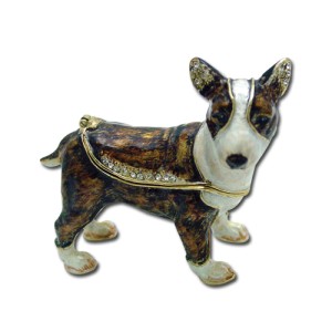 3624 Bull Terrier Jewelry Box