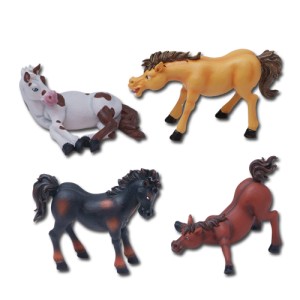 7639 Horses set of 4