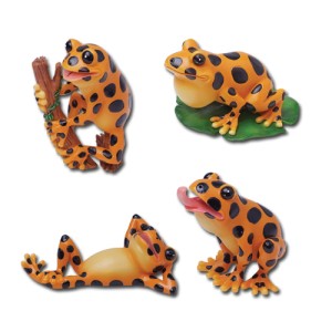 7641 Frogs Set of 4