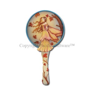 7658 Autumn Golds Hand Mirror