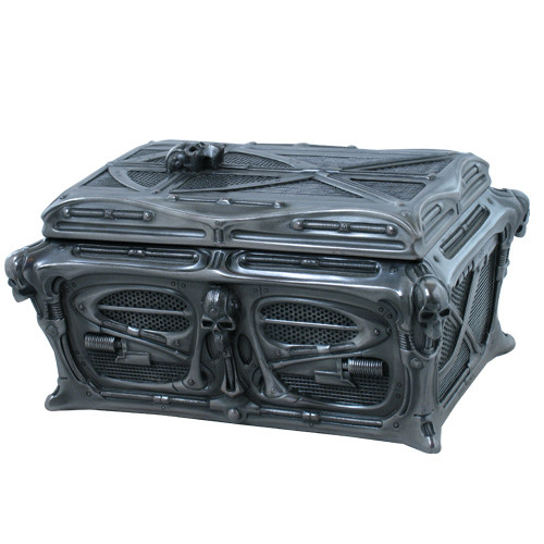 8062 Cyborg Skull Box