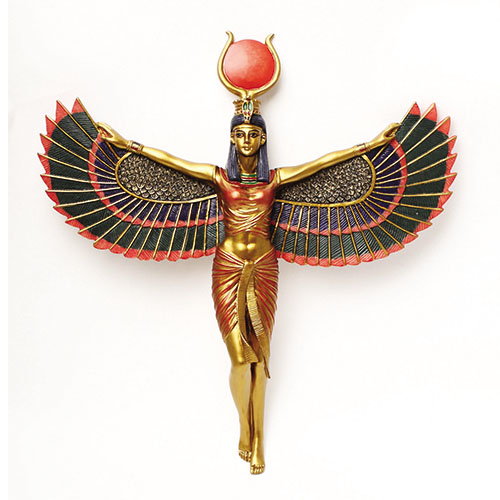 8107 Isis Open Wings Plaque