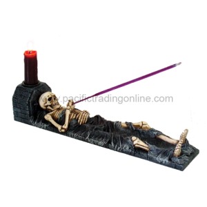 8277 Skeleton Incense Burner