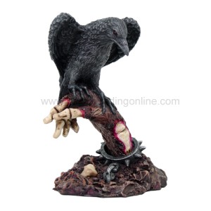 8465 Raven w/ Skeletal Hands