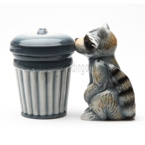 8613 Racoon And Trash