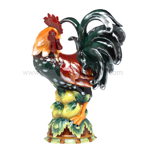 8865 Medium Ceramic Rooster