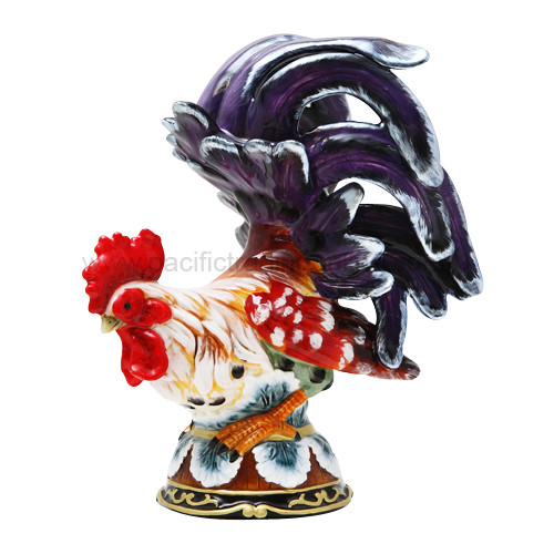 8868 Small Ceramic Rooster