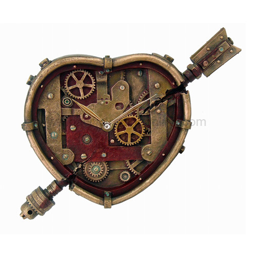 8881 Steampunk Clockwork Heart