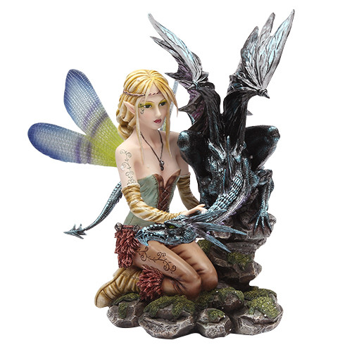 9012 Fairy with Black Dragon
