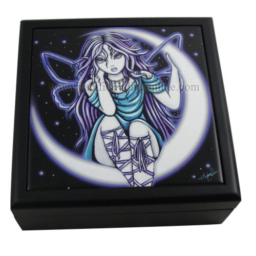 90122 Venus Wooden Tile Box