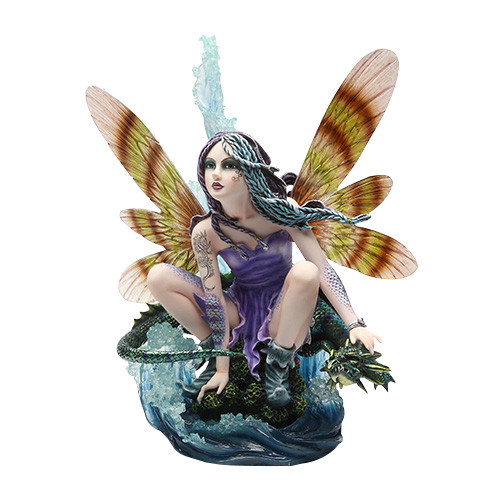 9013 Fairy with Blue Dragon