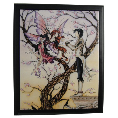 90141 Temptations Framed Tile