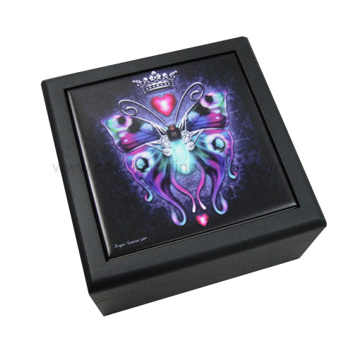 90219 Steampunk Butterfly Tile Box