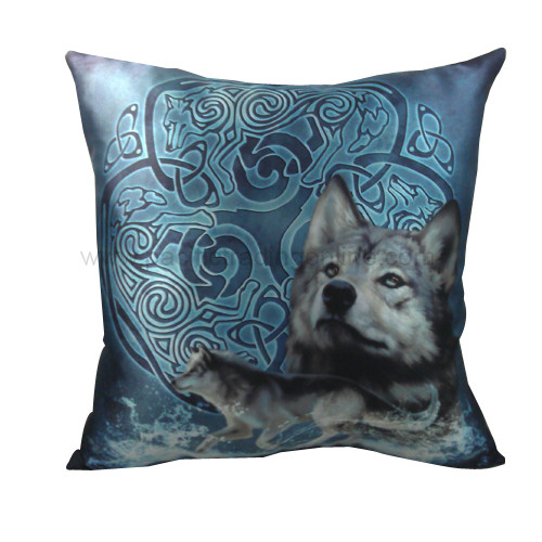 90223 Celtic Wolf Pillow