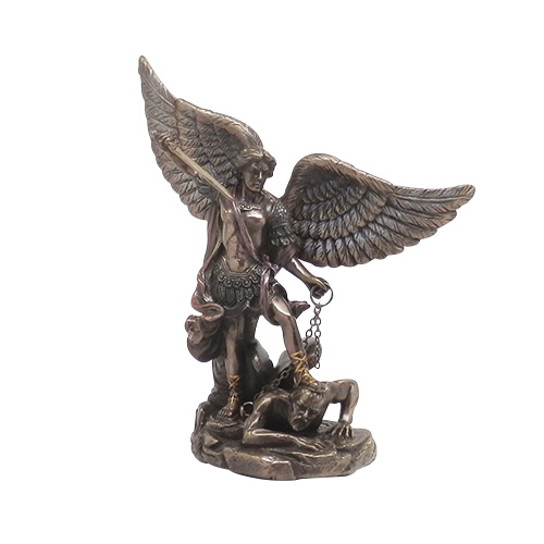 9195 Small St. Michael Figurine