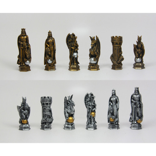 9382 King Arthur Fantasy Chess Set