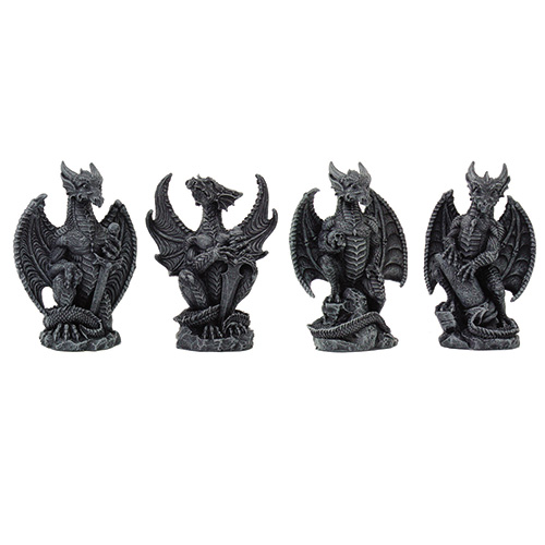 9390 Small Dragons Set of 4***OUT OF STOCK***