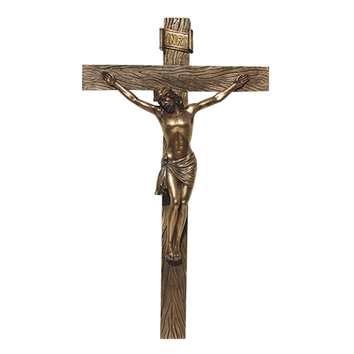 9506 Wall Crucifix Bronze