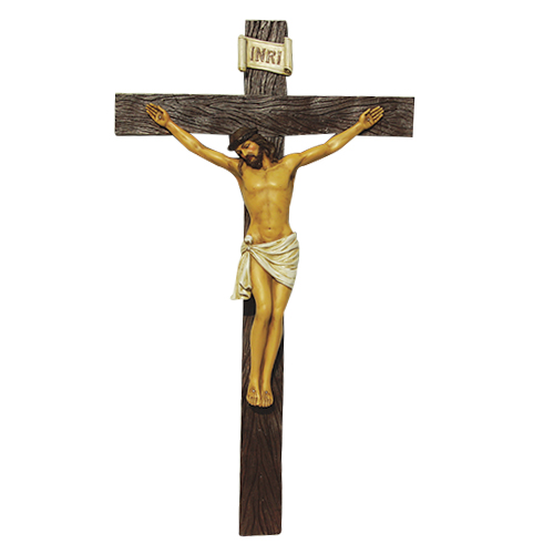 9507 Wall Crucifix Color