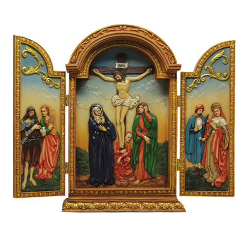 9508 Crucifixion Triptych