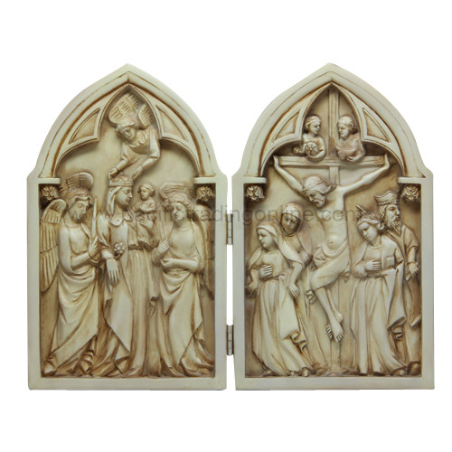 9509 Crucifixion Diptych