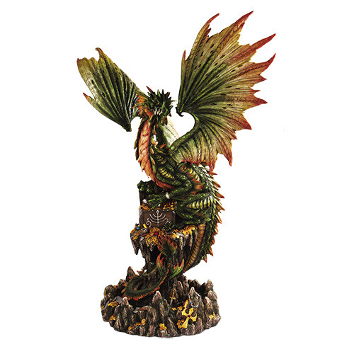 9555 Large Dragon Protecting Treasure
