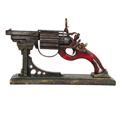 9717 Trigan Pistolle MK II Gun w/ Stand