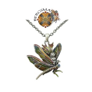 J039 Dragon Rider Fairy Necklace