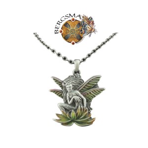 J045 Wild Magic Dragonfly Fairy Necklace