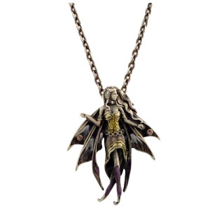 J084 Gemstone Fairy Moonstone Necklace