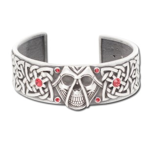 J134 Celtic Skull Bracelet