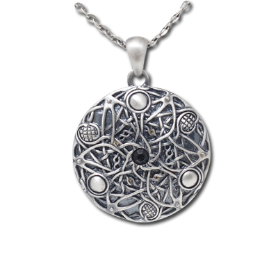 J216 Celtic Round Necklace