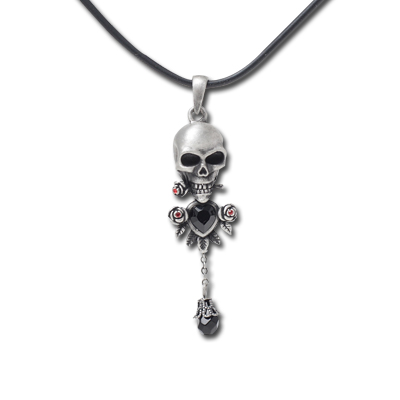 J237 Skull Necklace