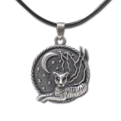 J244 Tiger Pixie Necklace
