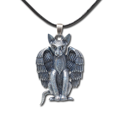 J246 Raven's Moon Necklace
