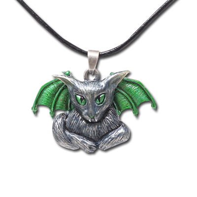 J252 Vampire Cat Bela Necklace