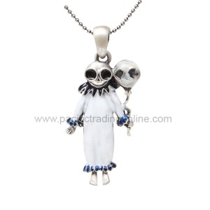 J256 Clown Skelly Necklace